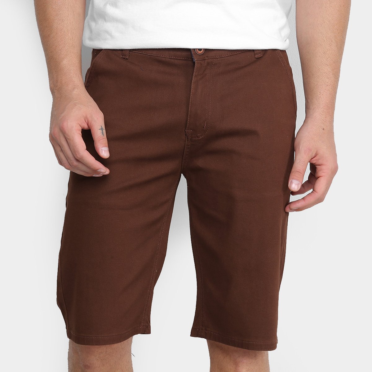 bermuda masculina marrom